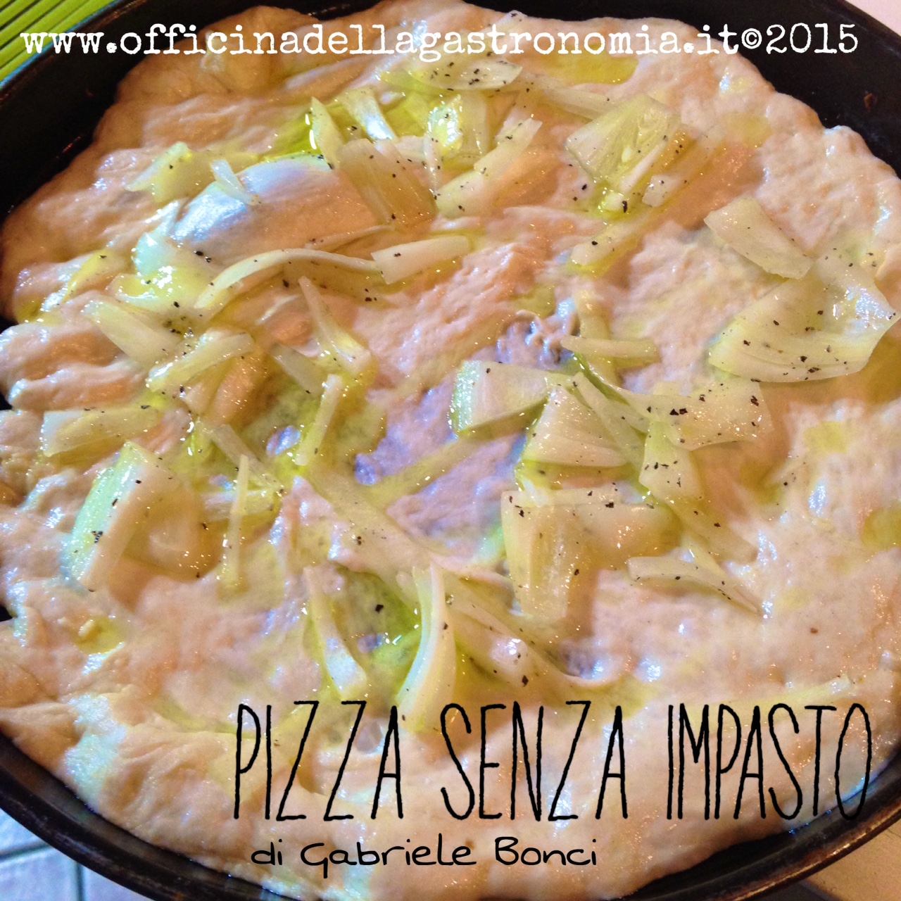 Pizza senza impasto di Gabriele Bonci